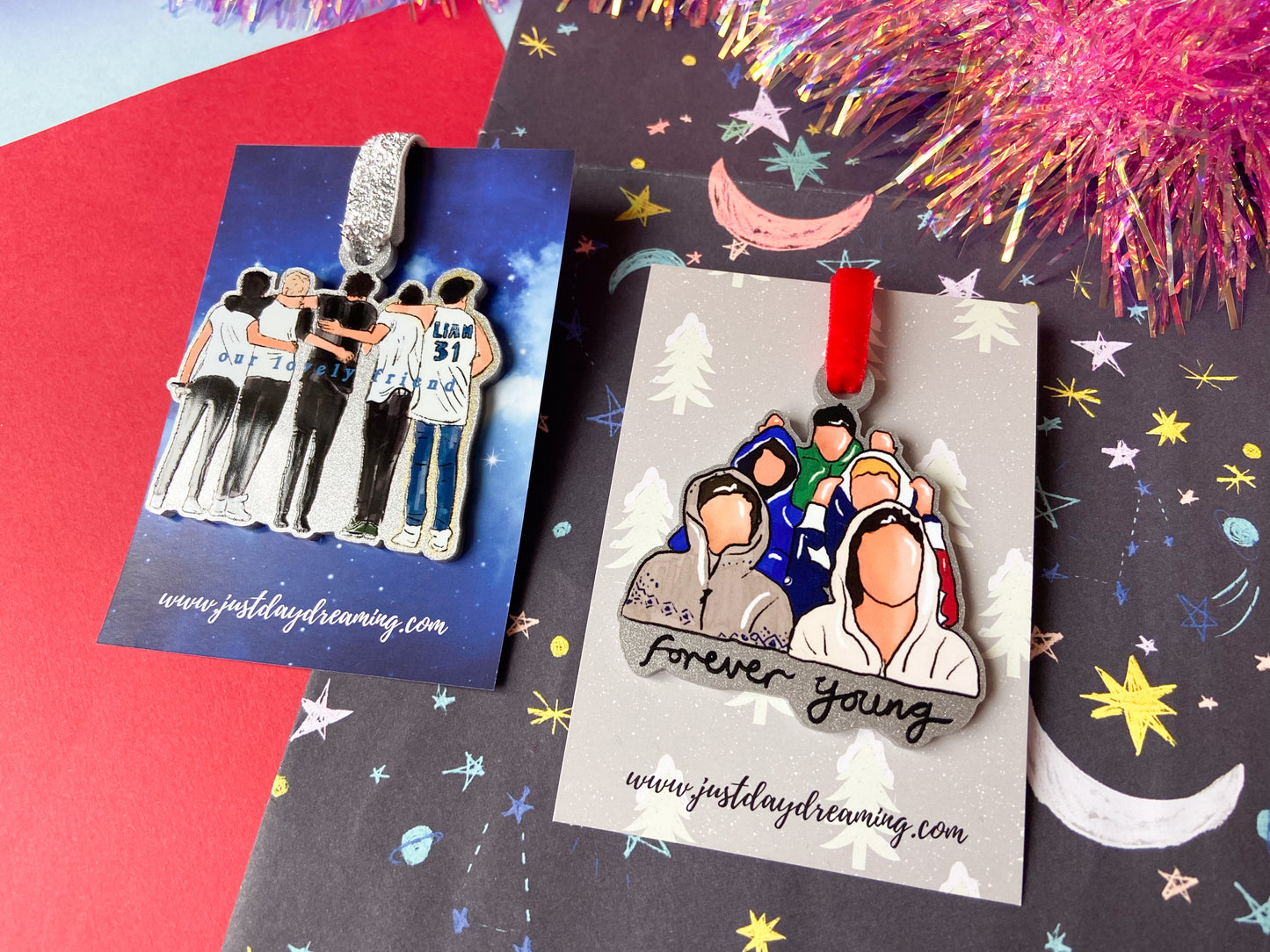 1D Our Lovely Friend Christmas Decoration