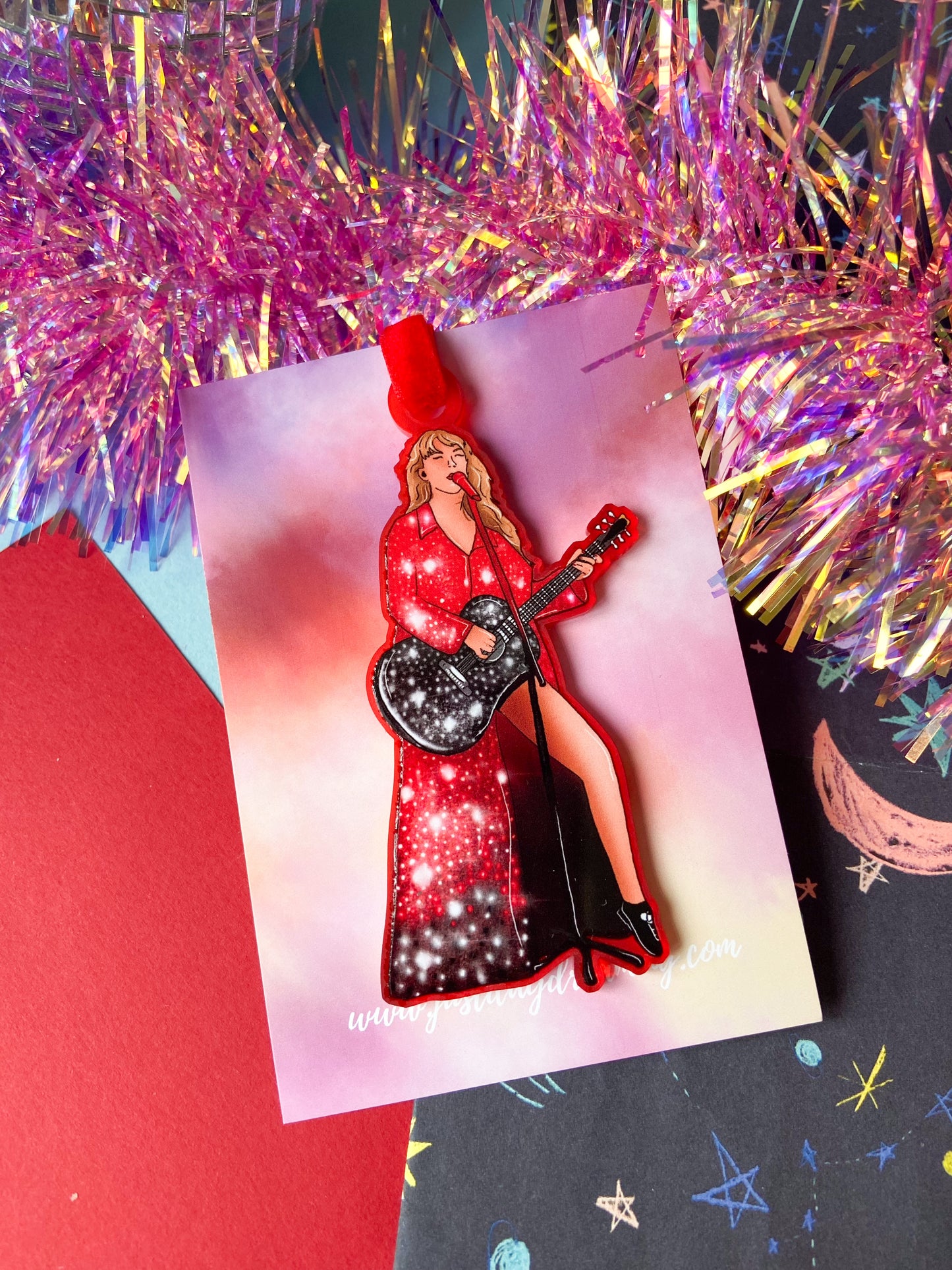 All too Well Christmas Decoration, Taylor Themed Gift