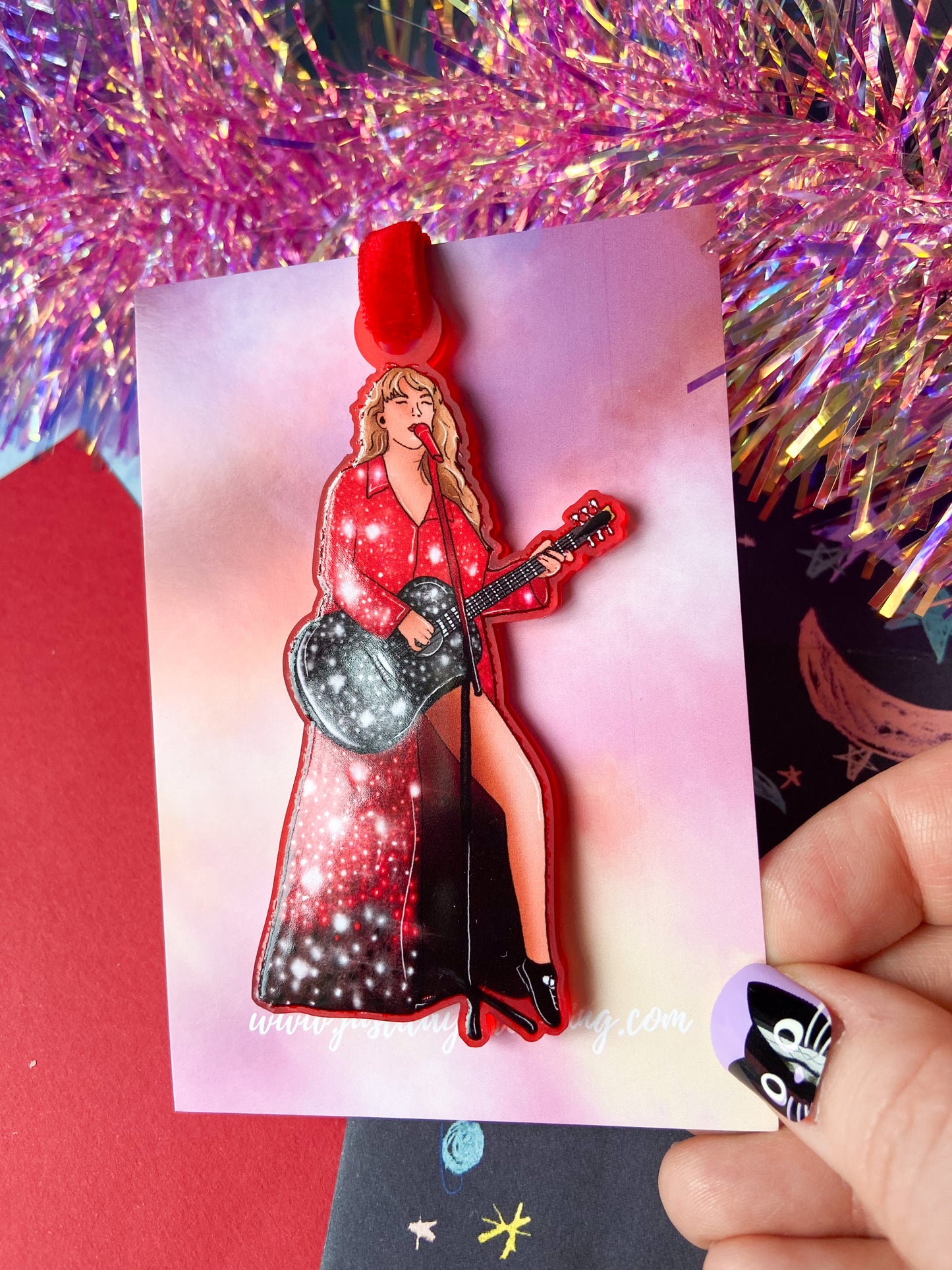 All too Well Christmas Decoration, Taylor Themed Gift