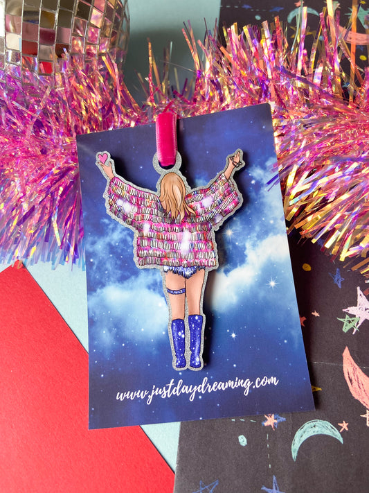 End of an Era Christmas Decoration, Taylor Themed Gift