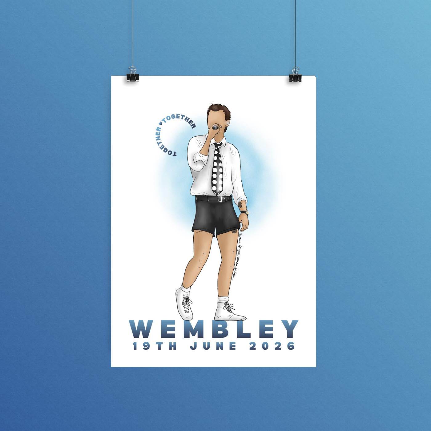 PRE-ORDER: Wembley N4 Print, Harries Gift