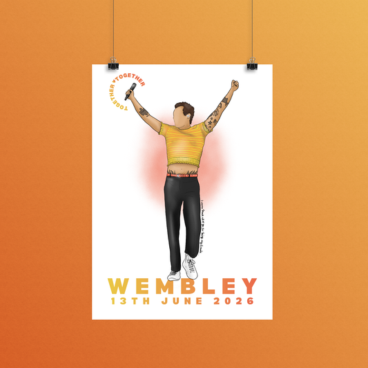 PRE-ORDER: Wembley N2 Print, Harries Gift
