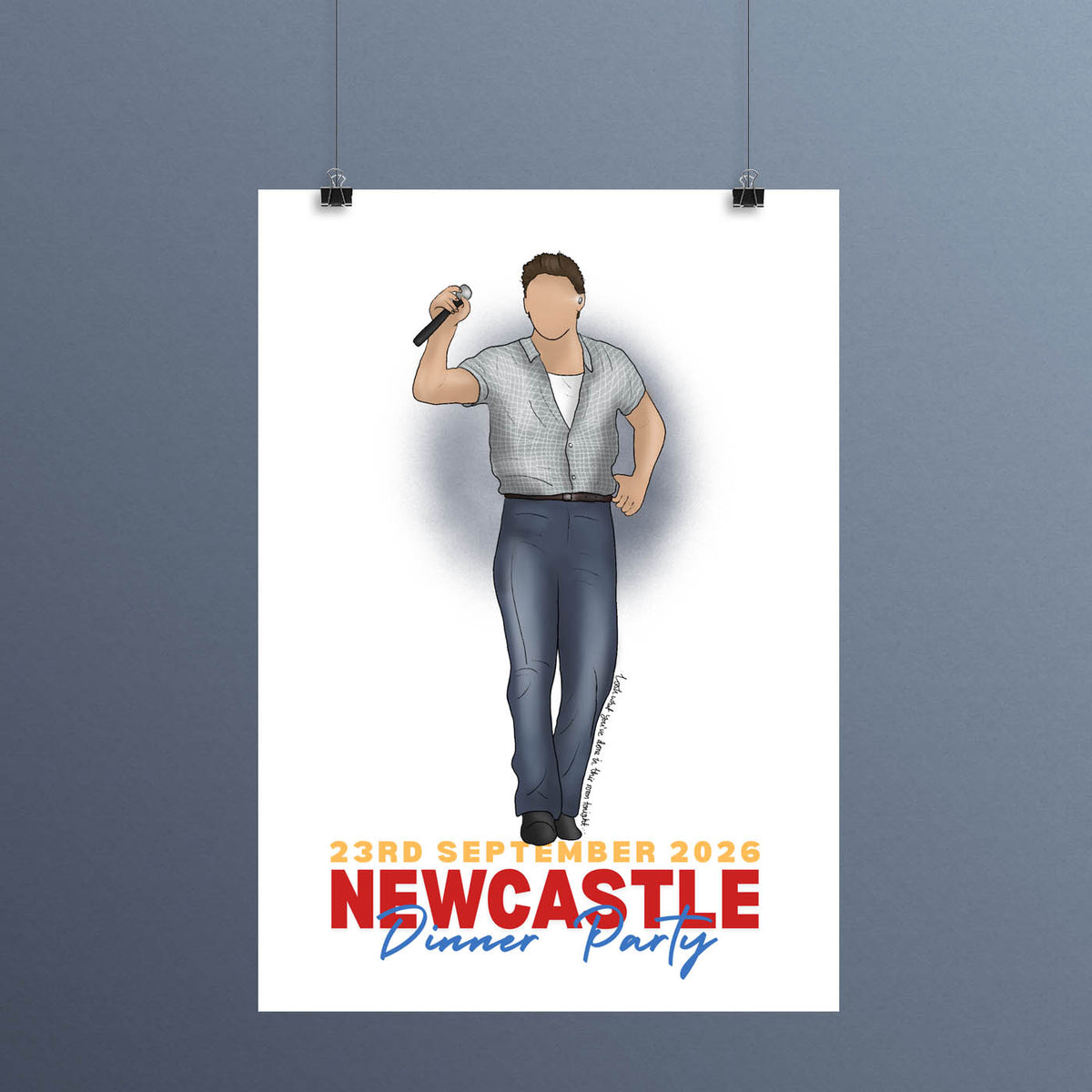 Newcastle Show Niall Print