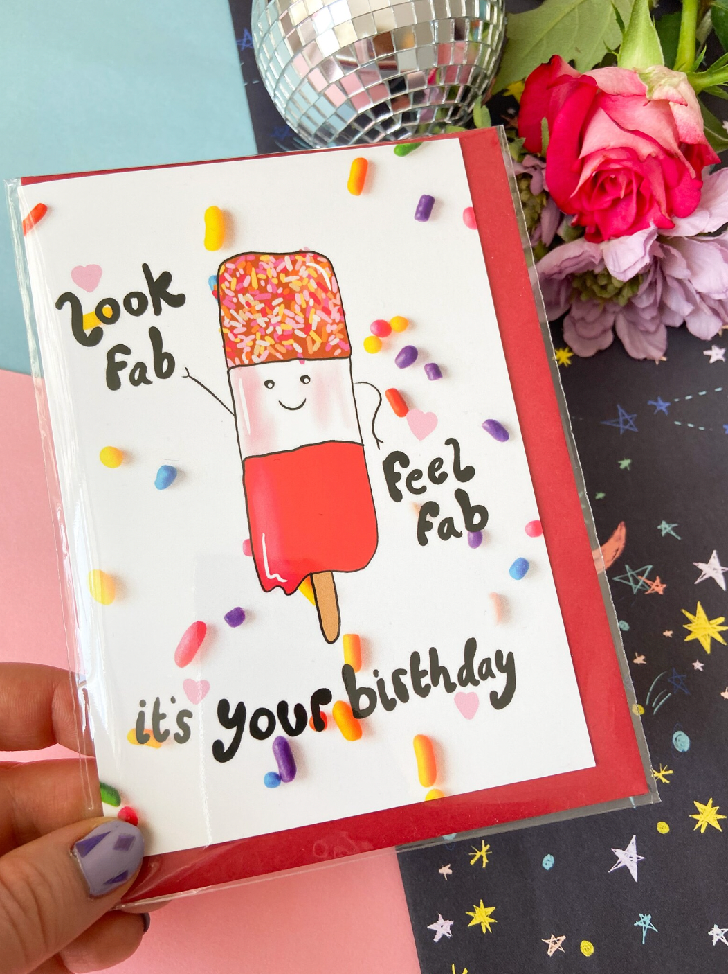 Look Fab Feel Fab Birthday Card, Niall Fans