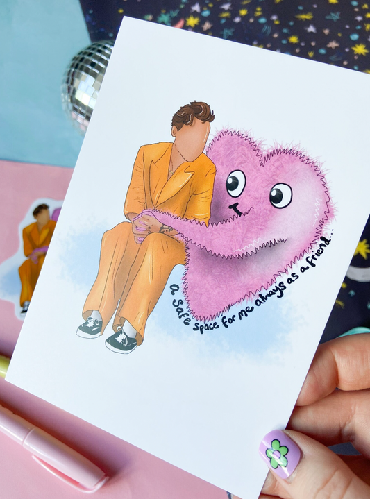 Harry Friend Postcard, Harries Gift