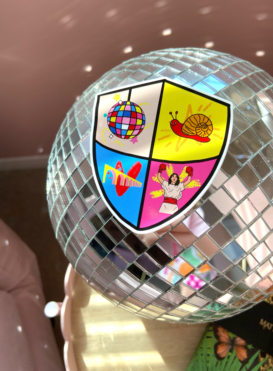 Harries Shield Sticker