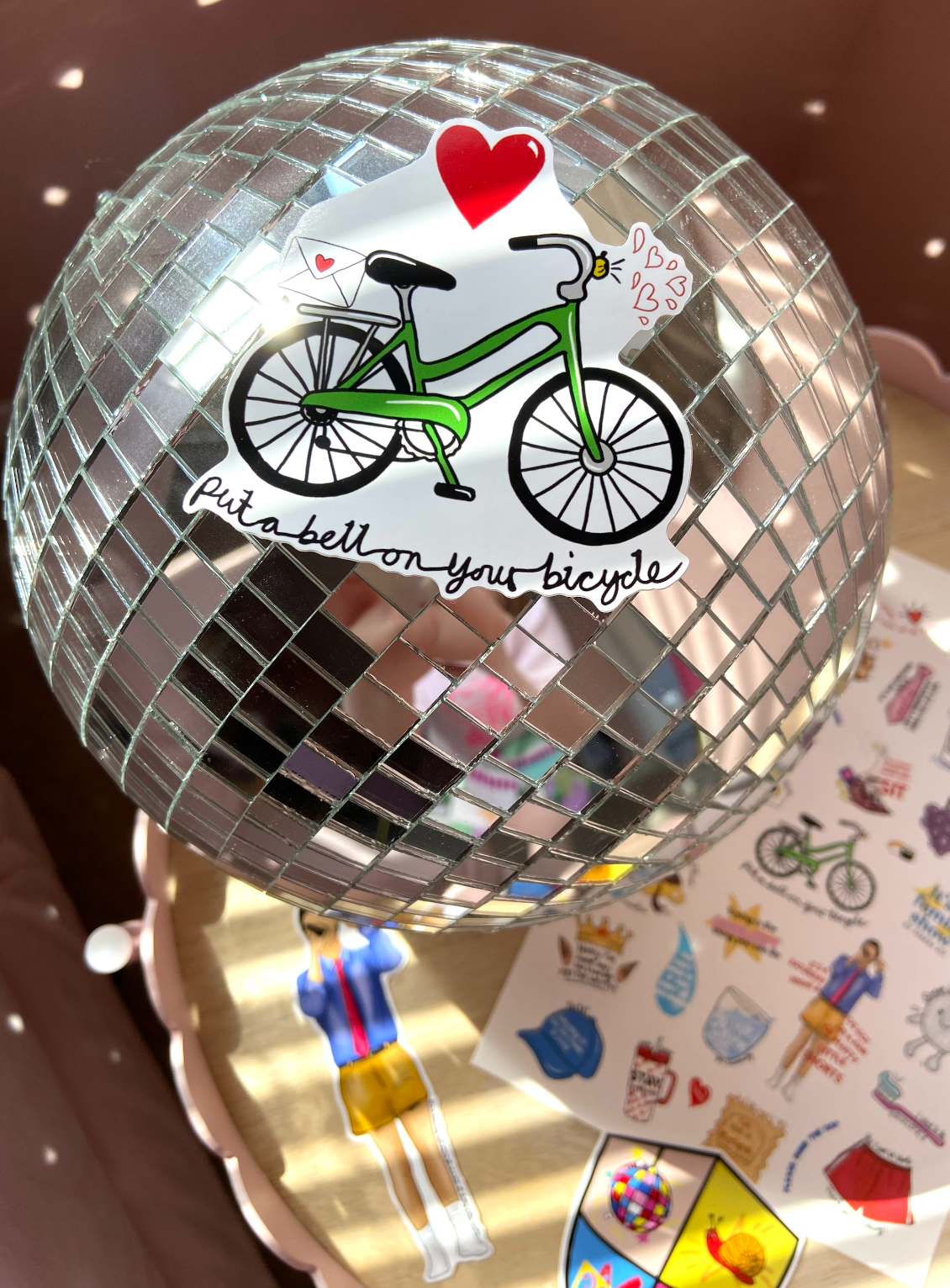 Bell on Your Bicycle Harries Sticker