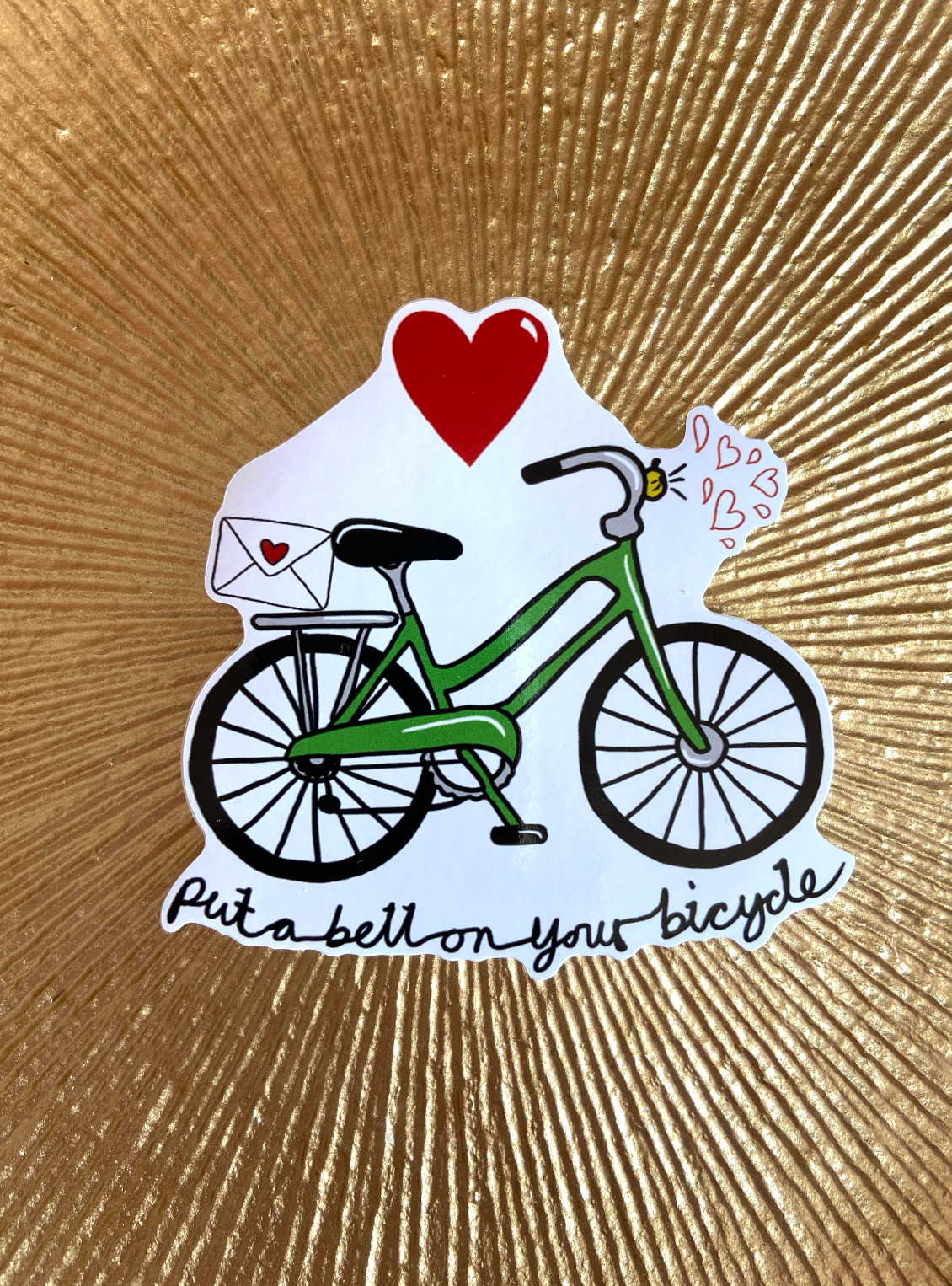 Bell on Your Bicycle Harries Sticker