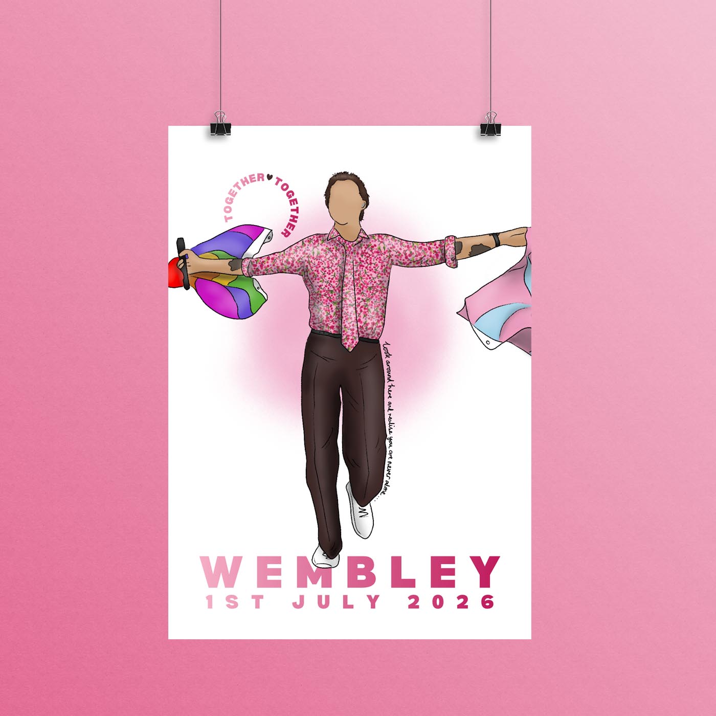 PRE-ORDER: Wembley N10 Print, Harries Gift