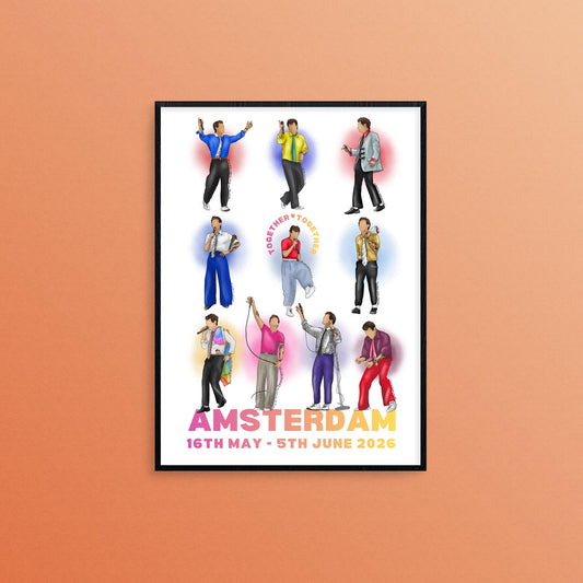 PRE-ORDER: Amsterdam ALL SHOWS Print, Harries Gift