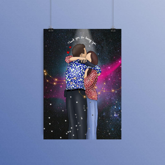 PRE-ORDER: Thank you for Being You Print, Harries Gift