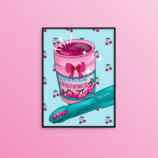 90's Cherries Print, Harries Gift