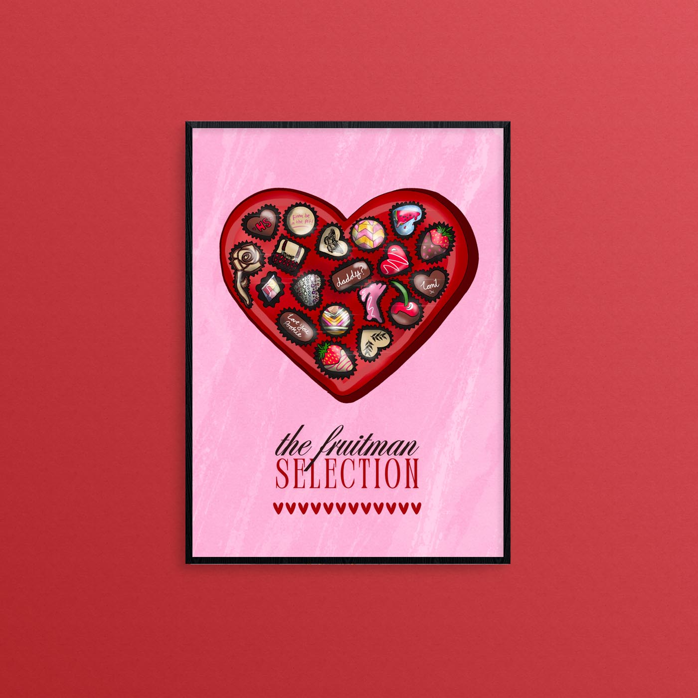 Fruitman Selection Print, Harries Valentines