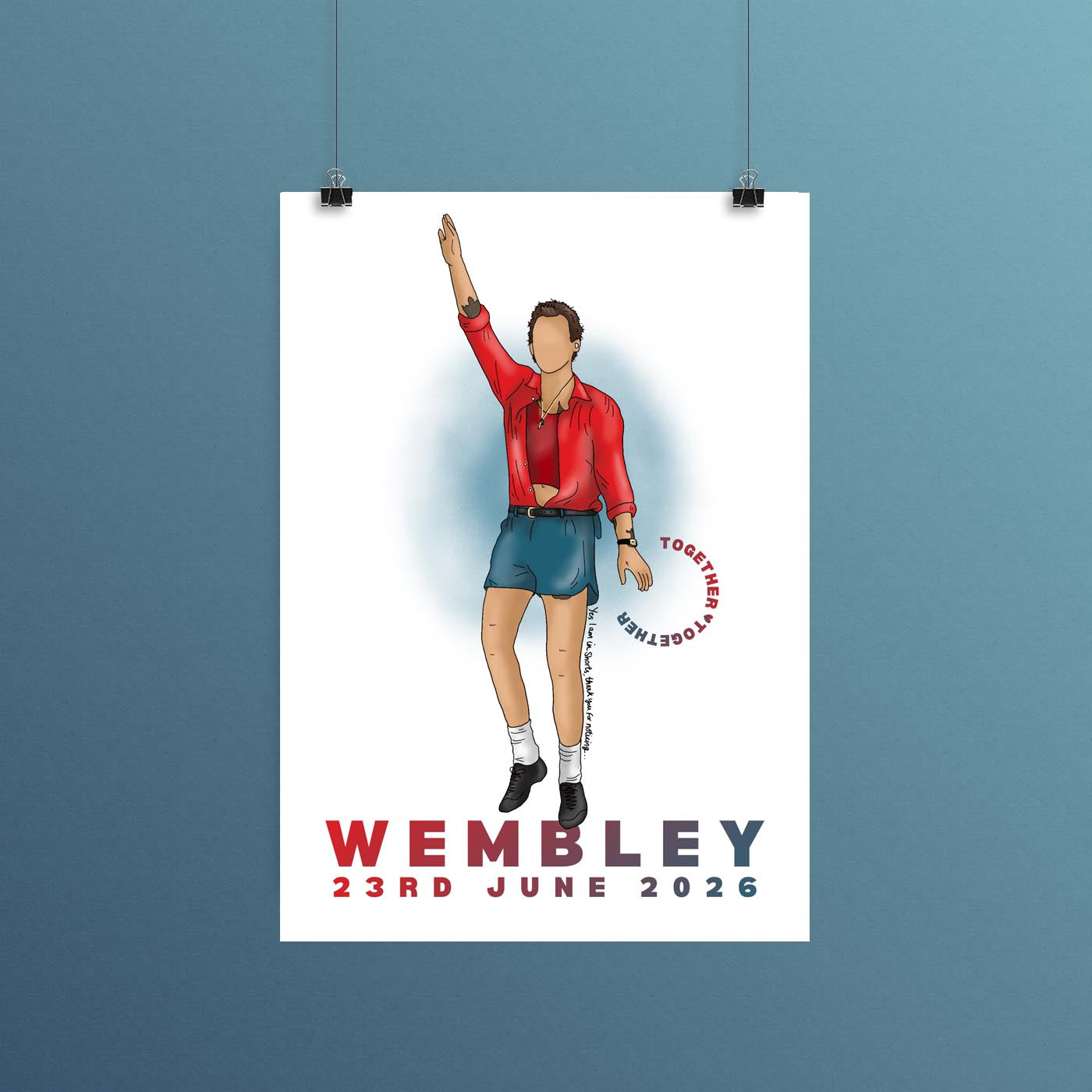 PRE-ORDER: Wembley N6 Print, Harries Gift