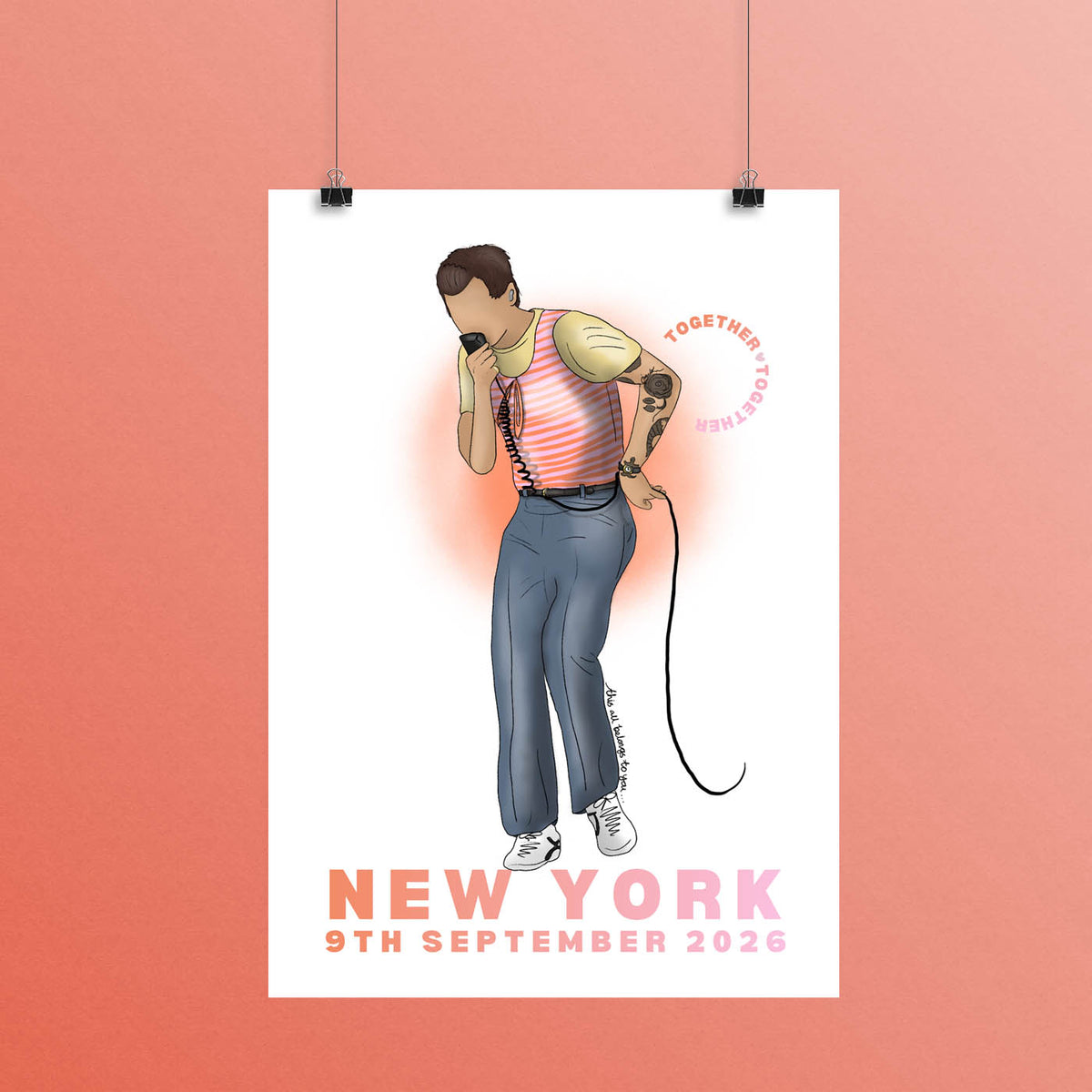 PRE-ORDER: New York N7 Print, Harries Gift