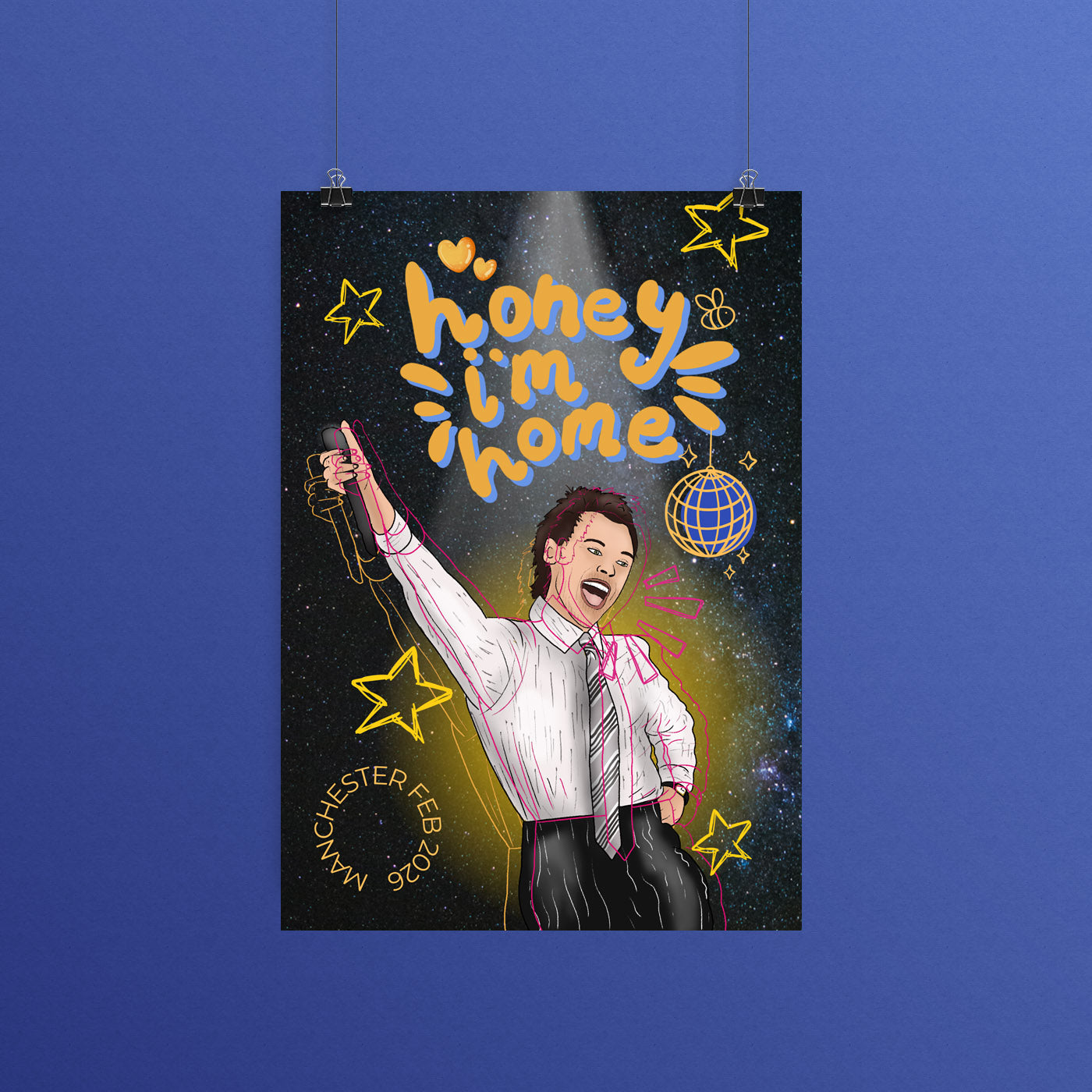 PRE-ORDER: Harries Shield A5 Print