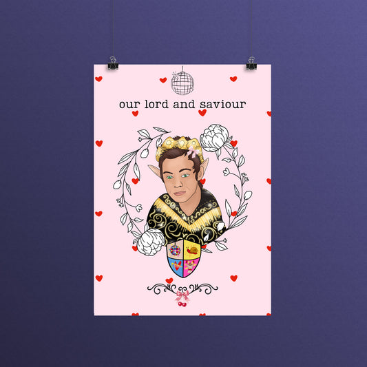 PRE-ORDER: Our Lord A5 Print, Harries Gift