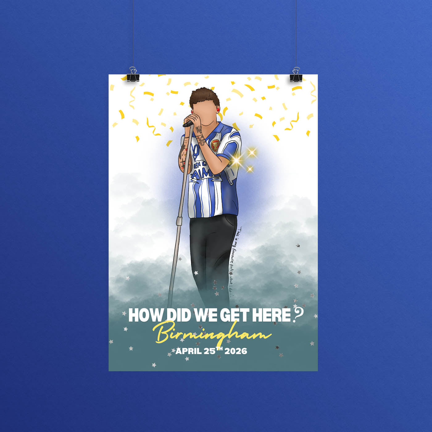 PRE-ORDER: Louis Birmingham Tour Print