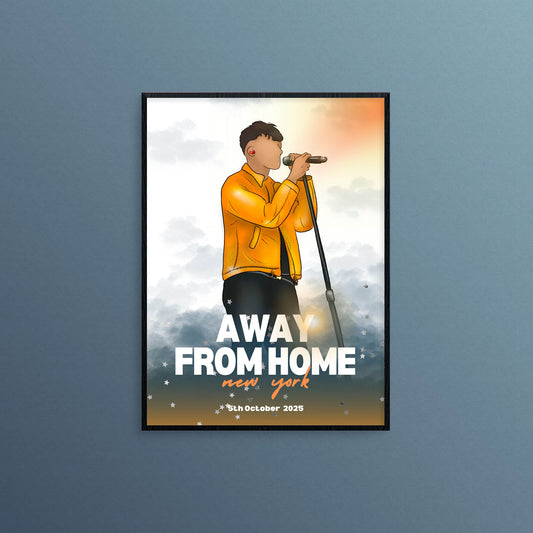 Louis Away From Home Print