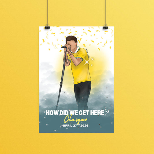 PRE-ORDER: Louis Glasgow Tour Print