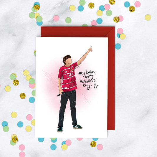 Louis Hey Babe Valentine's Card