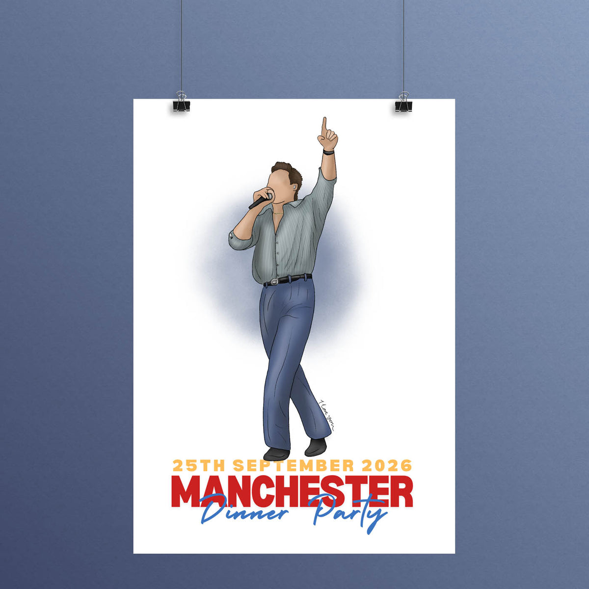 Manchester Show Niall Print