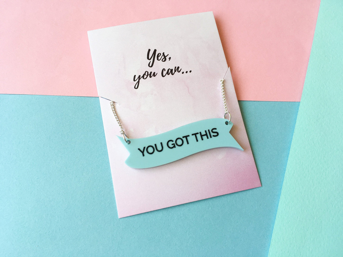 You Got This Necklace, Motivational Jewellery