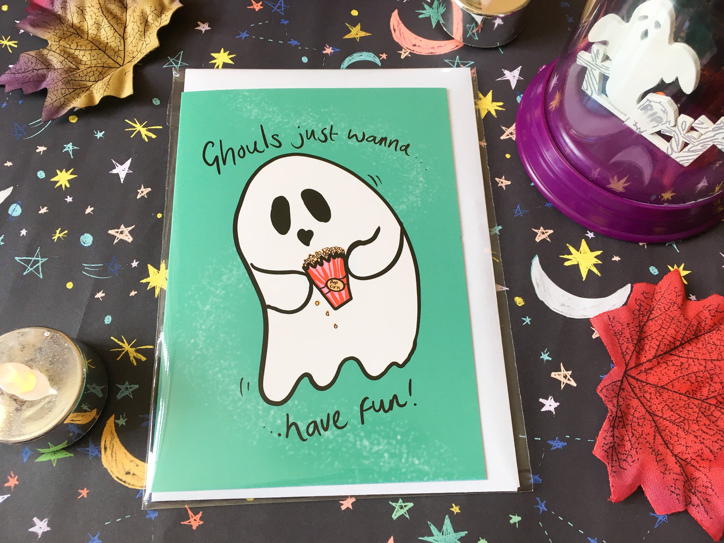 Ghouls Just Wanna Have Fun Card, Halloween Gift