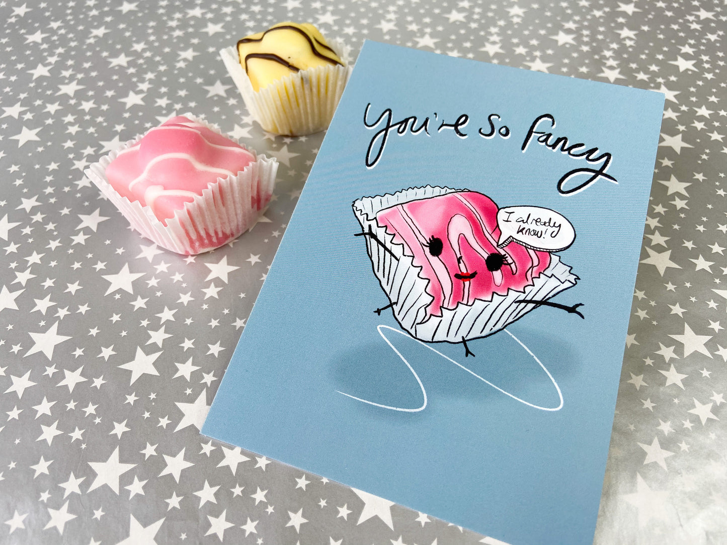 You're so Fancy Postcard, Valentine's