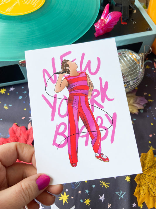 New York Baby Harry Postcard, HSLOT Outfit