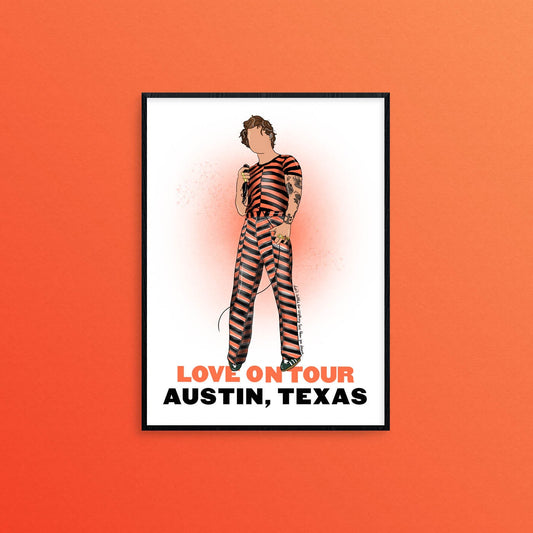 HSLOT Austin N3 Print Texas