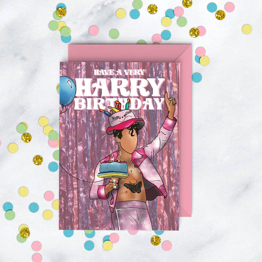 Harry Birthday Show Card