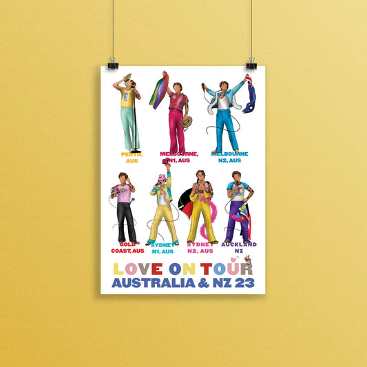 DIGITAL DOWNLOAD: HSLOT Australia & Nz 2023 Poster