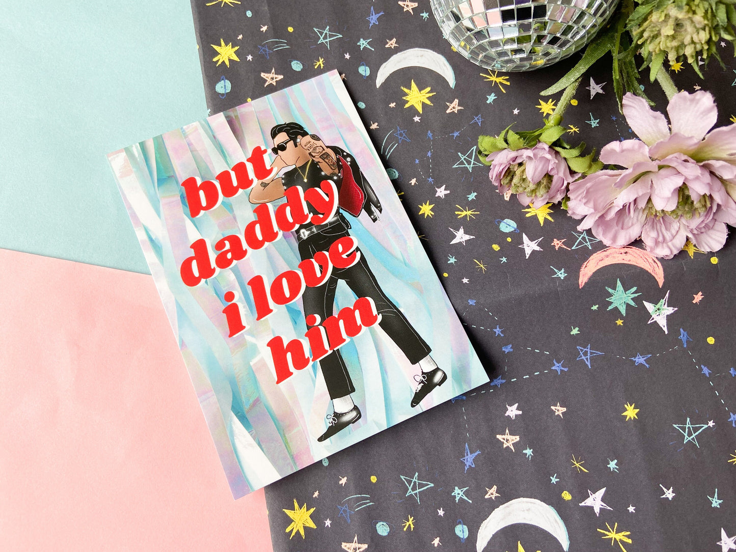 Daddy I Love Him, Harries Postcard