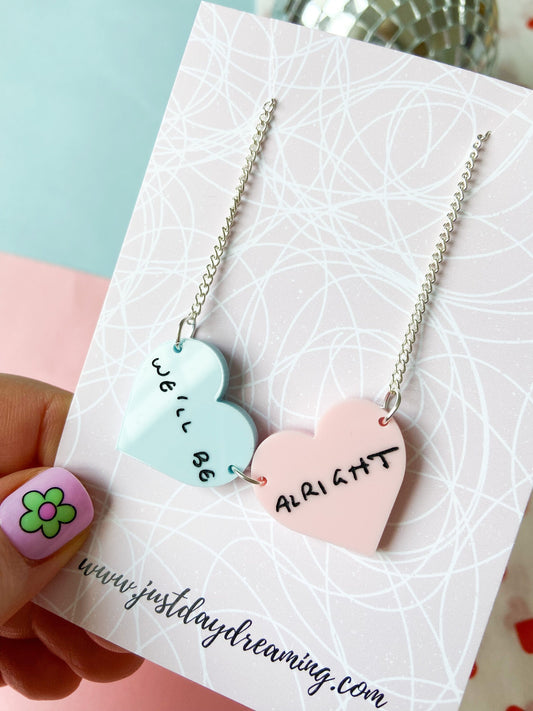We'll be Alright Necklace, HSLOT Jewellery