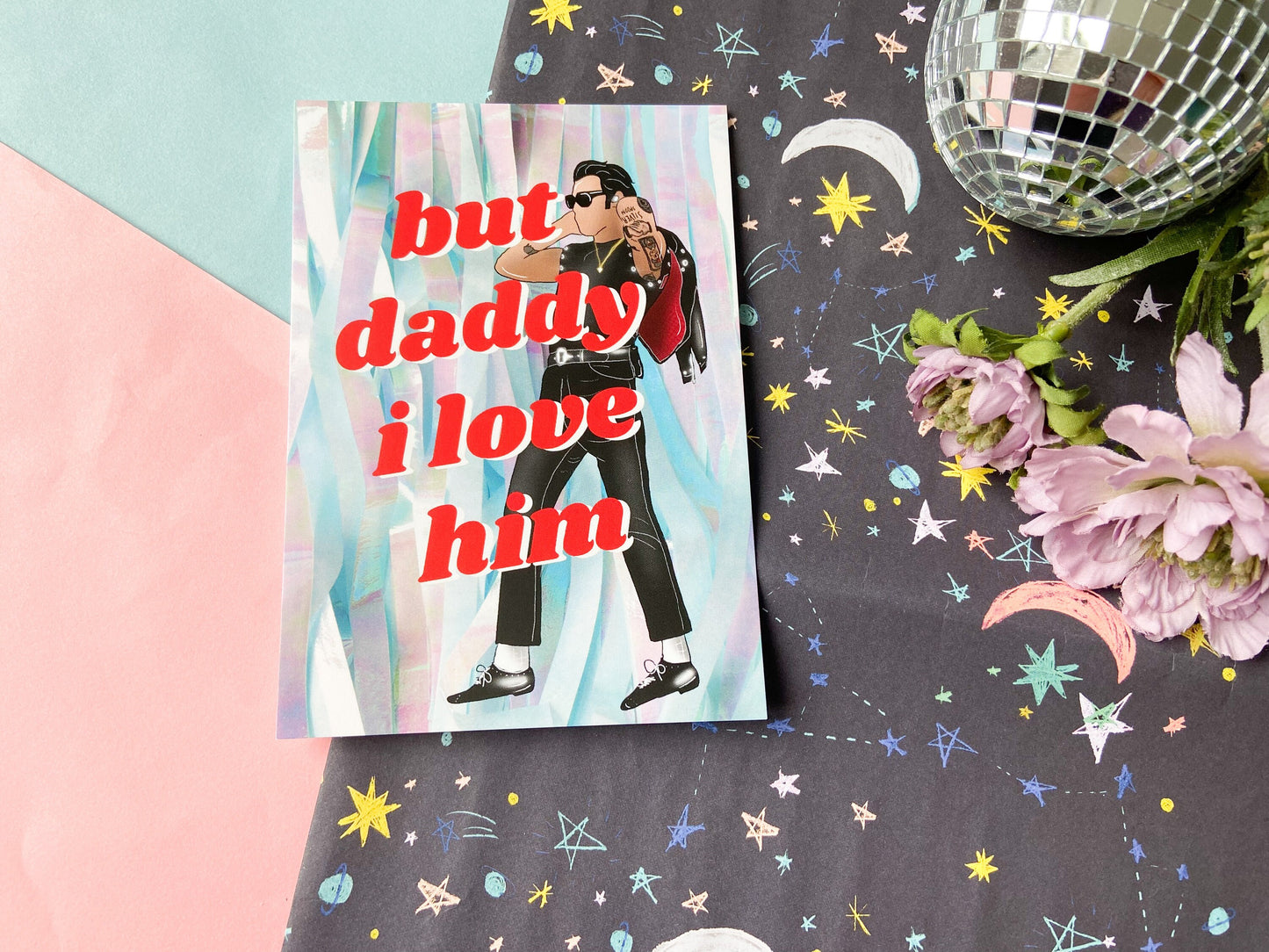 Daddy I Love Him, Harries Postcard